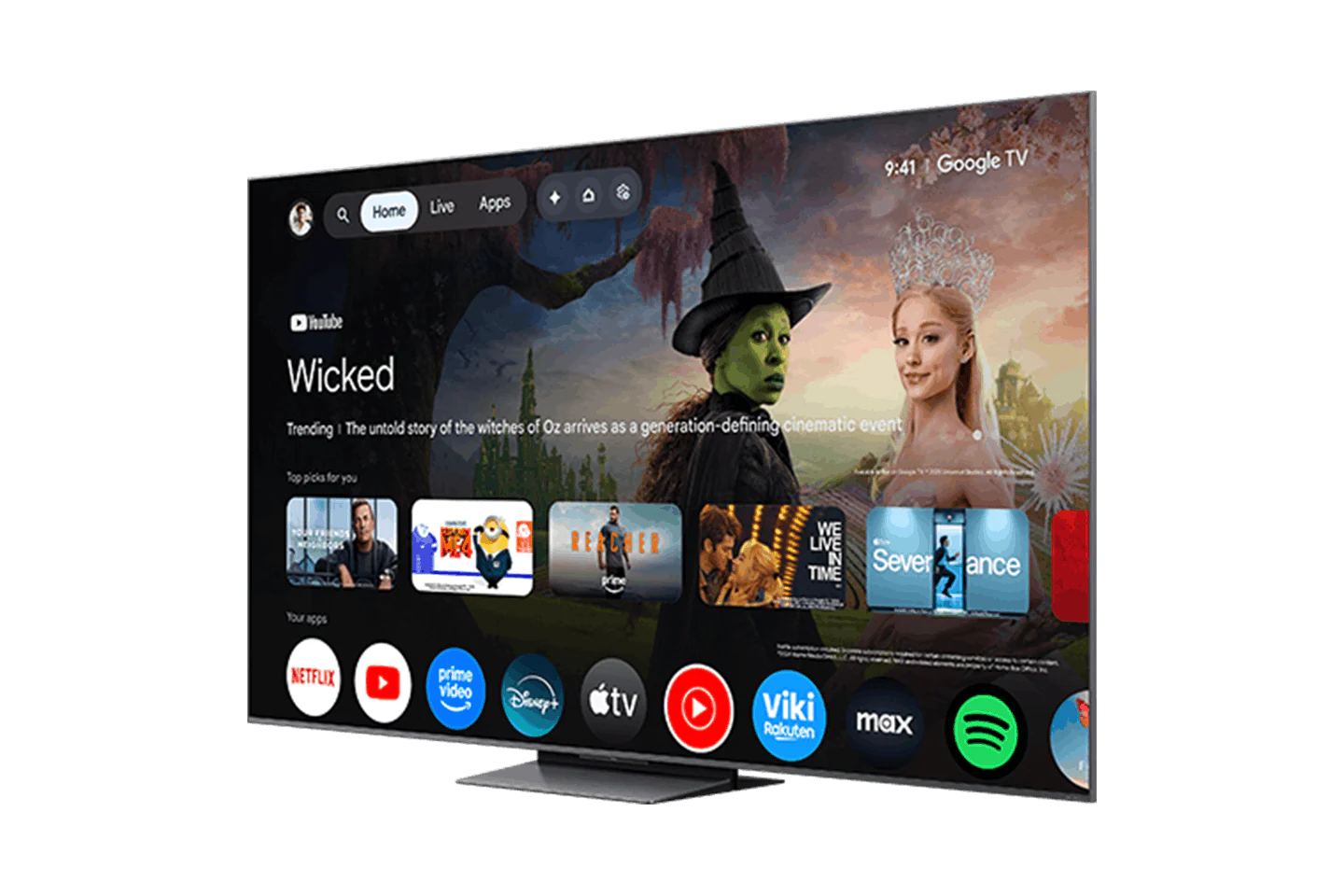 TCL 75" QM8L Series SQD-Mini LED 4K UHD HDR Smart TV with Google TV – 75QM8L - Image 8