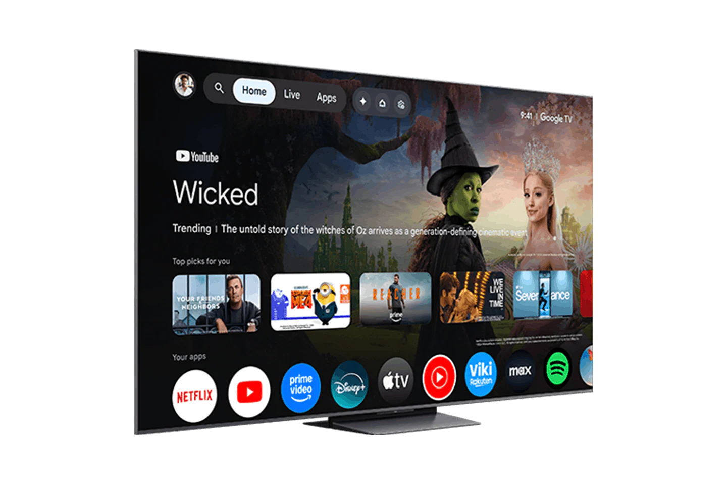 TCL 75" QM8L Series SQD-Mini LED 4K UHD HDR Smart TV with Google TV – 75QM8L - Image 9