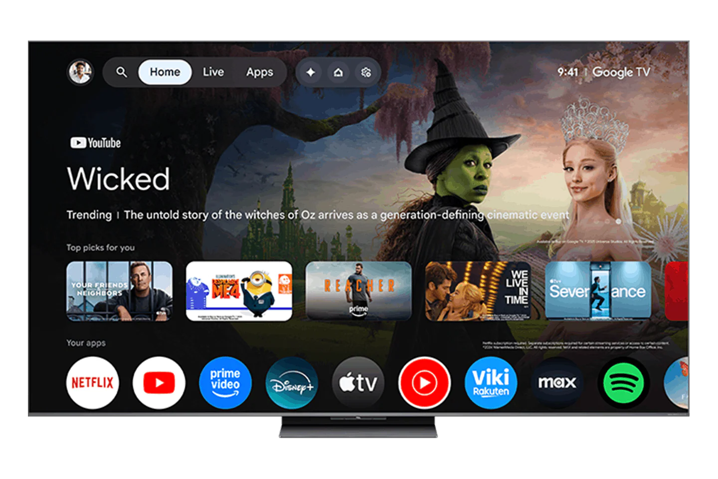 TCL 75" QM8L Series SQD-Mini LED 4K UHD HDR Smart TV with Google TV – 75QM8L - Image 7