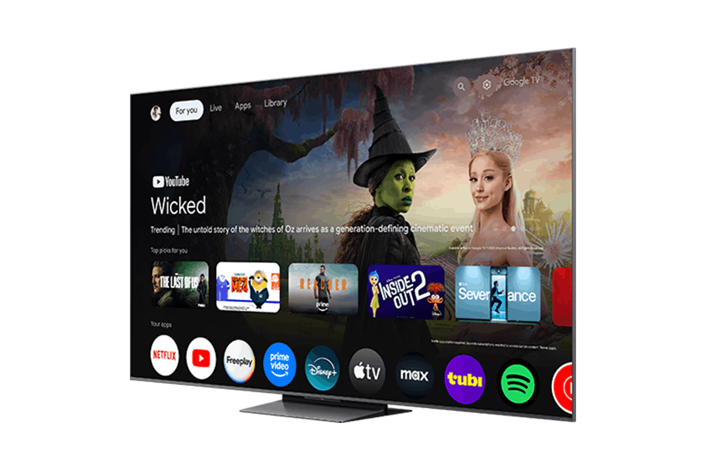 TCL 75" QM8L Series SQD-Mini LED 4K UHD HDR Smart TV with Google TV – 75QM8L - Image 5