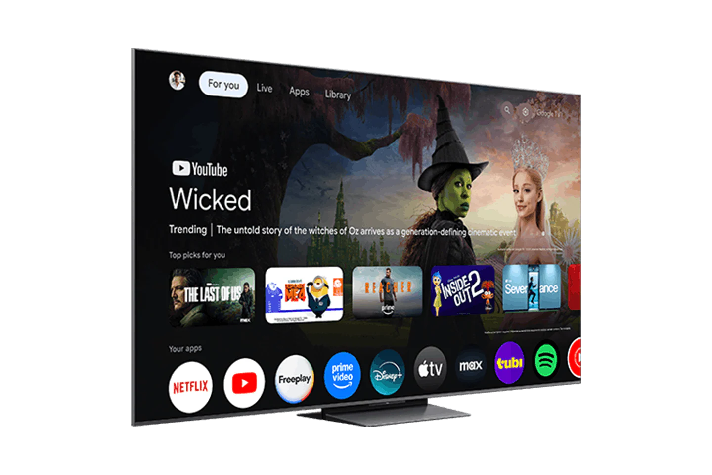 TCL 75" QM8L Series SQD-Mini LED 4K UHD HDR Smart TV with Google TV – 75QM8L - Image 6